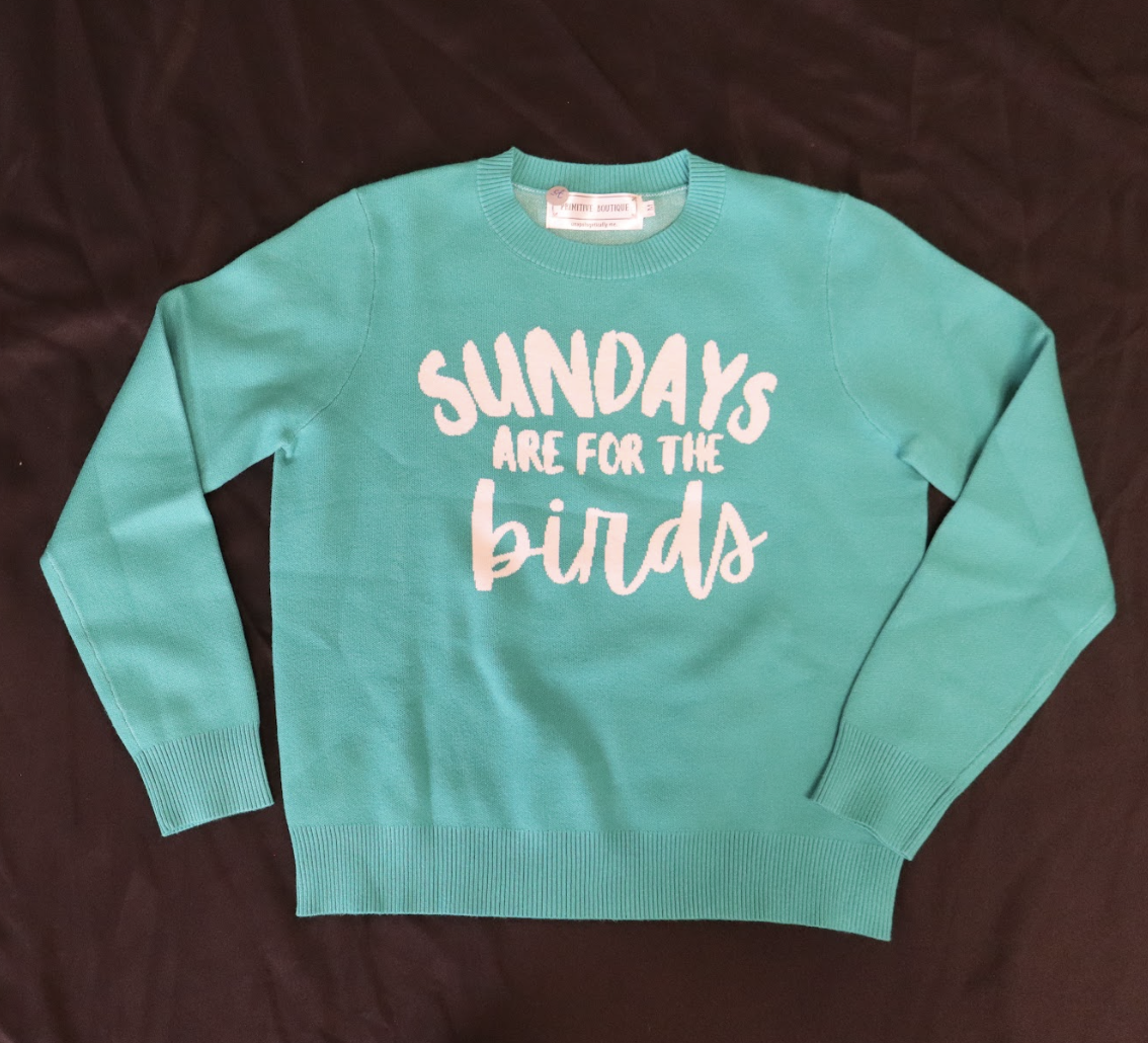 Primitive Boutique “Sundays Are for the Birds” Sweater