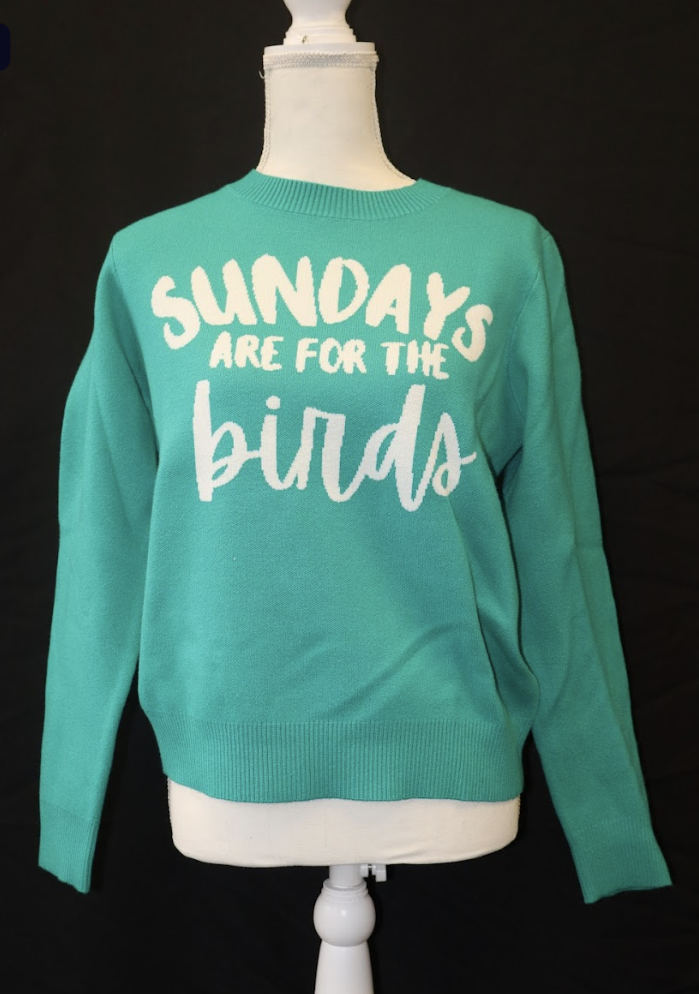 Primitive Boutique “Sundays Are for the Birds” Sweater - Image 2